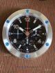 Replica Hublot 34cm Chronograph Wall Clock On Sale - Steel Case Black Face (3)_th.jpg